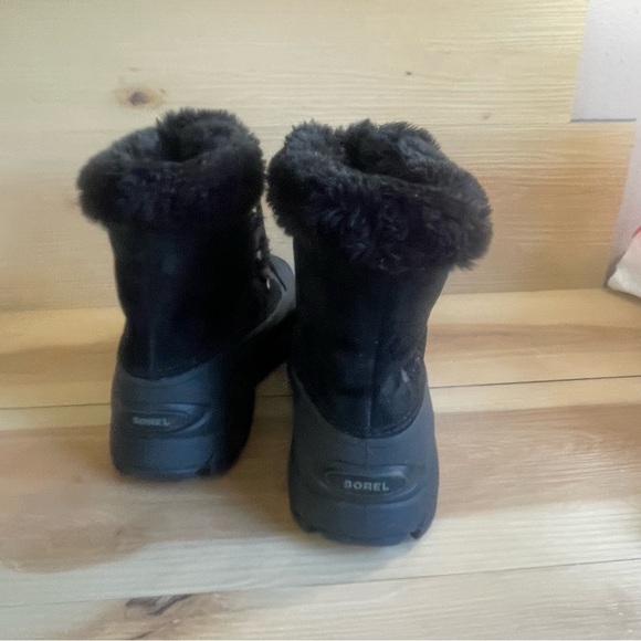 Sorel Snow Angel Boots Women’s Size 10M Black Waterproof Winter Insulated - Picture 4 of 8